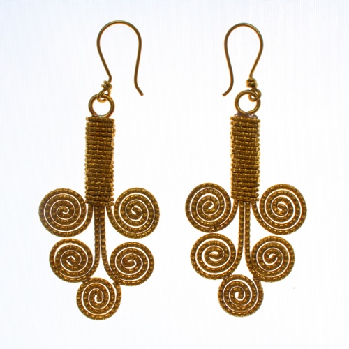Tribal Dhokra Earring